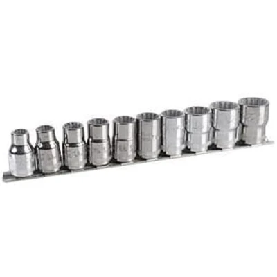Afbeelding van Bahco 1/2&quot; dopsleutelset mm op rail 7810MB