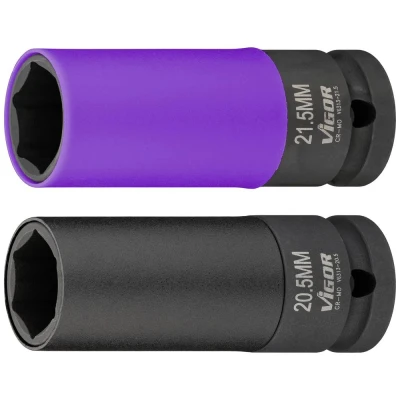 Afbeelding van Vigor V6313 Slagadapterset 1/2 (12.5 mm) 2 delig