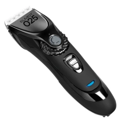 Afbeelding van Gammapiu 025 Professionele tondeuse voor heren, tondeuse, regelaar met 4 afstandskammen, verwisselbare kop van keramiek, dubbele batterij, verstelbaar lemmet, oplaadbaar