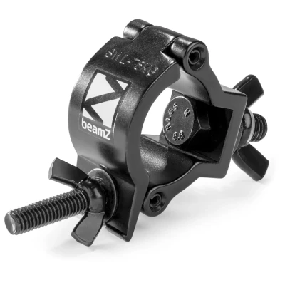 Afbeelding van BeamZ BC38B 75 Compact Half Coupler slimline 50kg Zwart