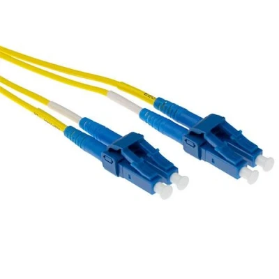 Afbeelding van ACT RL1702 Glasvezel Patchkabel Duplex LSZH Singlemode Short Boot LC/LC 9/125µm OS2 2 meter
