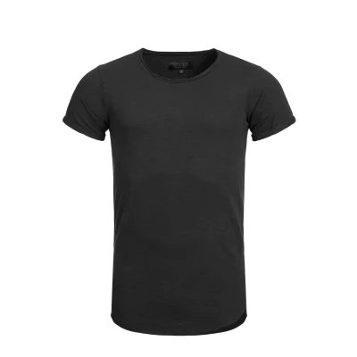 Afbeelding van Indicode Jeans Wilbur Tshirt print, Heren, Maat: Medium, Anthrazit