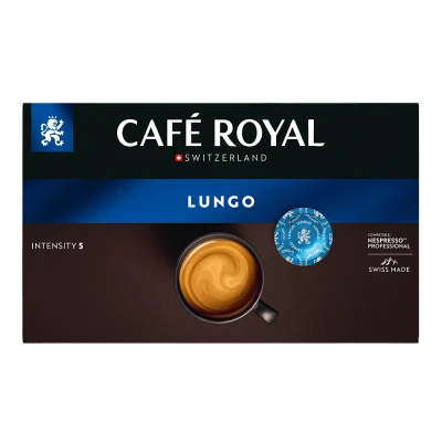 Afbeelding van 25% korting met code Cafe Royal Nespresso Compatible Pads Lungo 1 stuk 300 g