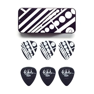 Afbeelding van Dunlop Eddie van Halen Pick Tin Circle signature plectrum opbergblikje