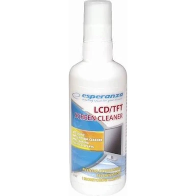 Afbeelding van Esperanza LED / LCD TFT Cleaning Spray Reinigingsspray 100ml Antistatisch Bacteriedodend Zeer Compacte Afmetingen Perfect voor Onderweg Geschikt Notebooks, Tablets, Smartphones, Monitors, Digital Cameras, Satellietnavigatie