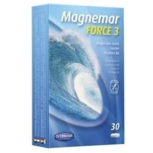 Afbeelding van Orthonat Magnemar force 3 30 capsules