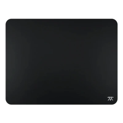 Afbeelding van Fnatic DASH L Pro gaming muismat voor Esports met gestikte randen en anti slip rubberen ondergrond, snelle oppervlakte (maat L, zwart, hybride stof) 487 x 372 3mm