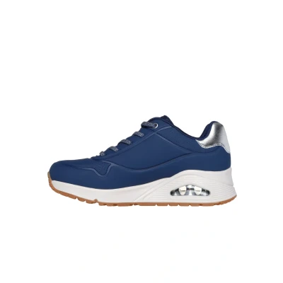 Afbeelding van Skechers UNO Shimmer Away Sneaker, Navy, 6.5 UK, marineblauw, 39.5 EU