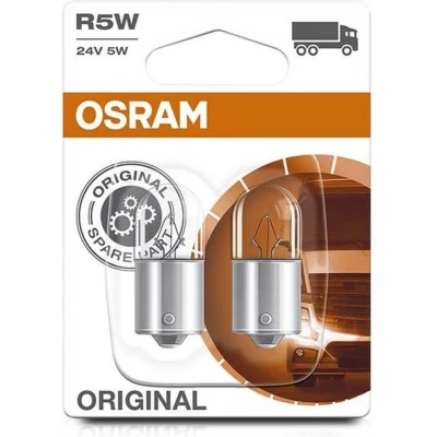 Afbeelding van Osram Gloeilamp 24V Original Line T4W, BA9s 2 Stuks