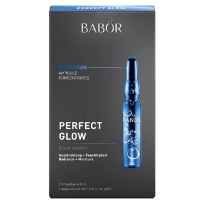 Afbeelding van Babor Ampoule Concentrates Perfect Glow, Werkstofconcentraat Voor De Vermoeide Huid Met Gebrek Aan Uitstraling, 7 x 2ml