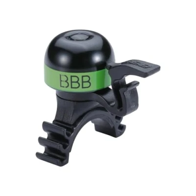Afbeelding van BBB Fietsbel Mini Stuur Geluidsbel voor Road Mountain en Racing Fietsen Groen MiniFit 16