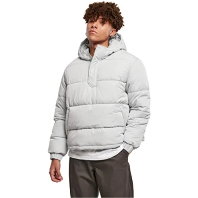 Afbeelding van Urban Classics Winterjas, Heren, Maat: Medium, Lightasphalt