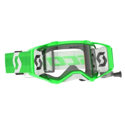 Afbeelding van Scott 2024 Prospect Wfs Crossbril Groen / Wit (Lens: Helder Works)