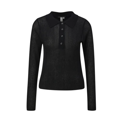 Afbeelding van QS Trui, Dames, Maat: Large, Schwarz
