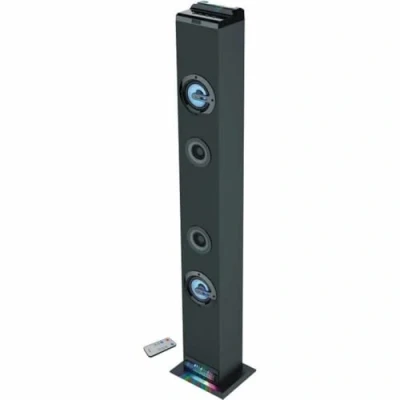 Afbeelding van Bluetooth geluidstoren INOVALLEY HP58BTH 60W V4.1 Verlichting FM AUX IN Afneembare standaard Inclusief afstandsbediening