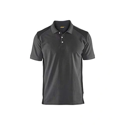Afbeelding van Blaklader Poloshirt piqué 3324 1050 Medium Grijs/Zwart