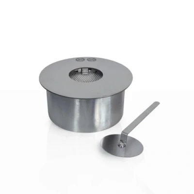 Afbeelding van Ronde brander voor bio ethanolhaard van roestvrij staal, 2,5 l, diameter 25 cm