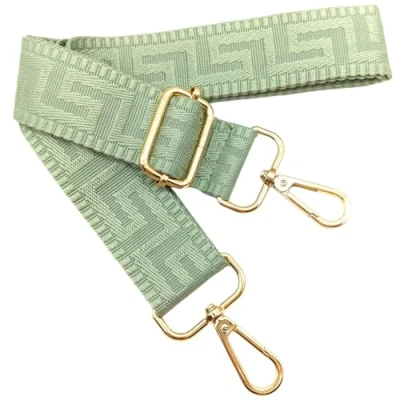 Afbeelding van Verstelbare kleurrijke schouderriem voor dames, erwtengroen, 80 130 cm, tasriem met gouden karabijnhaak, duurzaam, crossbody tas, gitaar, moderne tassen, accessoires, 3,8 1307