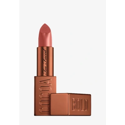 Afbeelding van Too Faced Cocoa BOLD Lipstick Lippenstift, Dames, Maat: 3.3 g, Chocolate chip