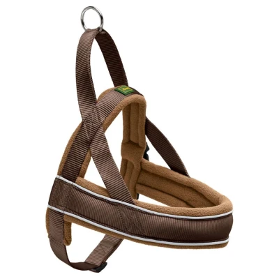 Afbeelding van Hunter Harnas Norweger Racing Nylon Bruin/Cognac MEDIUM 52 62X2,5 CM (72507)