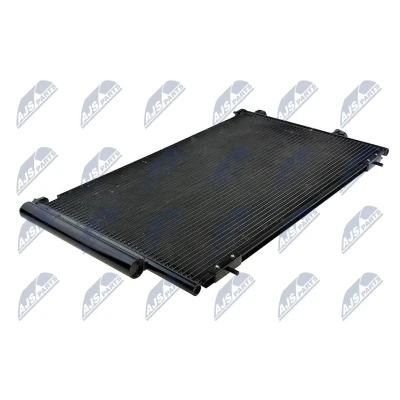 Afbeelding van NTY CCS TY 003 Condensor Airco Met droger Aluminium TOYOTA: RAV4 IV SUV (XA40) 2.0 D 4WD, 2.5, D, 2.2 2.0, 2.5 4WD 2012 2018