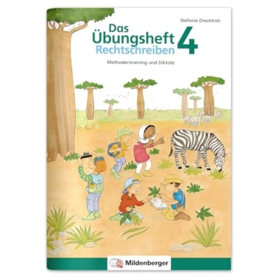 Afbeelding van Das Übungsheft Rechtschreiben 4: Methodentraining und Diktate, Deutsch, Klasse 4