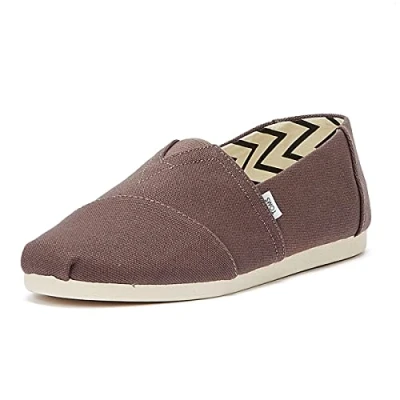 Afbeelding van Toms Alpargata Espadrilles Van Gereycled Katoen Voor Heren, Grijs Maat 40.5