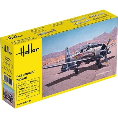 Afbeelding van 1:72 Heller 80279 T 28 Fennec / Trojan Plastic Modelbouwpakket