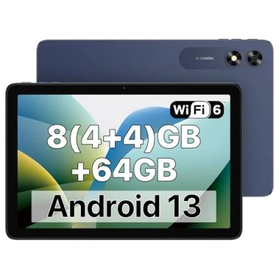 Afbeelding van UMIDIGI G2 Tab Android 13 Tablet 8 (4+4) GB RAM+64 tot 1 TB 10.1 &quot;Tablet 8MP+8MP Dual Camera WiFi 6 Bluetooth 5.0 6000mAh Split Screen Canada