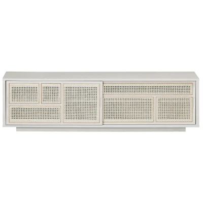 Afbeelding van Design House Stockholm Air Sideboard Low dressoir Wit