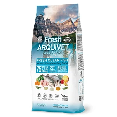 Afbeelding van Arquivet Fresh Ocean Fish 10 kg compleet voer voor honden vis en vlees vers