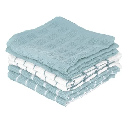 Afbeelding van Ritz keuken creaties 100% katoen Terry schotel handdoeken 6 Pack 12&quot; x Dauw