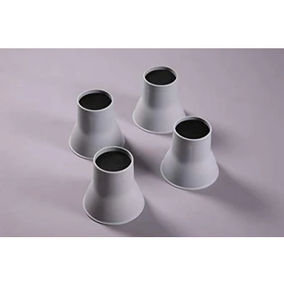 Afbeelding van Bedverhoger set 4 stuks Hoog 14 cm Grijs