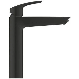 Afbeelding van Grohe Eurosmart wastafelmengkraan XL Size gladde body mat zwart