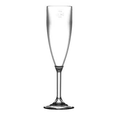 Afbeelding van BBP polycarbonaat champagneglazen 20cl (12 stuks)