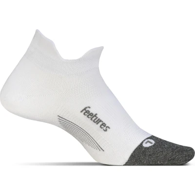 Afbeelding van Feetures Elite Ultra Light No Show Tab Wit Hardloopsokken Sportsokken Extra Large 47/51