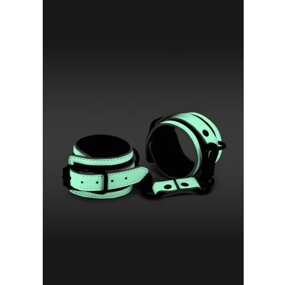 Afbeelding van NS Novelties Glo Wrist Cuff Bondage / SM Cuffs Glow in the dark