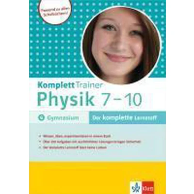 Afbeelding van KomplettTrainer Physik Gymnasium 7. 10. Klasse