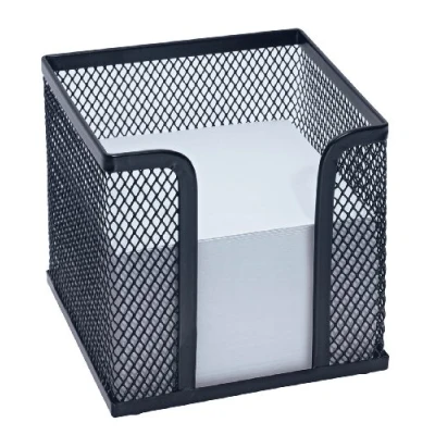 Afbeelding van Wedo 65701 briefbox Office (incl. papier (92 x 92 mm), draadmetaal) zwart