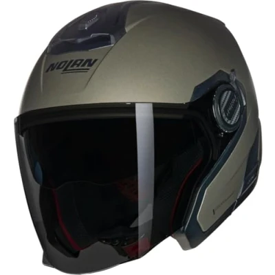 Afbeelding van Nolan N40 5 06 Classico Nobile N Com Jet Helm, bruin, afmeting XS voor man