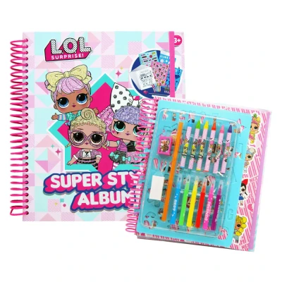 Afbeelding van L.O.L. Super Style Album Kleurset
