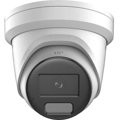 Afbeelding van Hikvision DS 2CD2347G2H LIU 2.8mm 4 MP Smart Hybrid Light Dual Illumination turret IP beveiligingscamera met microfoon