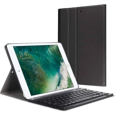 Afbeelding van Bluetooth Toetsenbord geschikt voor Apple iPad 9.7 inch (2017/2018) &amp; Hoes QWERTY Keyboard case Auto/Wake functie Zwart