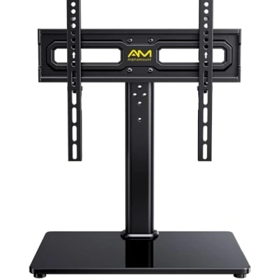 Afbeelding van Universele draaibare tv standaard voor 32 60 inch LCD OLED LED TV, in hoogte verstelbare houder, ondersteunt 40 kg max. VESA 400 x mm