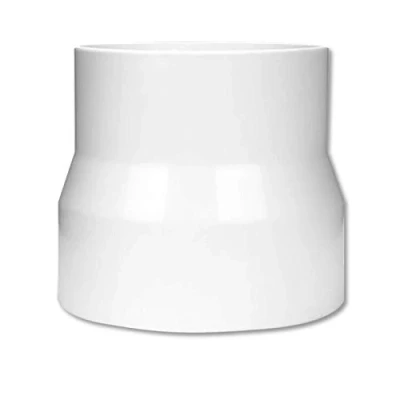 Afbeelding van Hon&amp;Guan Ducting Reducer 110mm tot 100mm Extractor Fan Circulaire Vermindering Gezamenlijke Duct Pijp Connector Adapter