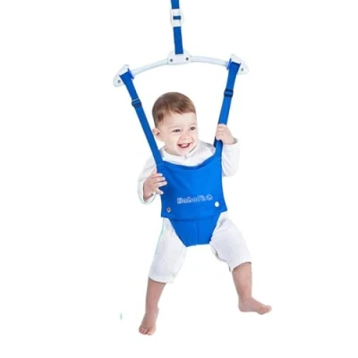 Afbeelding van Babydeurtruien en uitsmijters sporterset met deurklem, verstelbare riem voor peuters, baby&#039;s van 6 24 maanden, CPC &amp; CE gecertificeerd