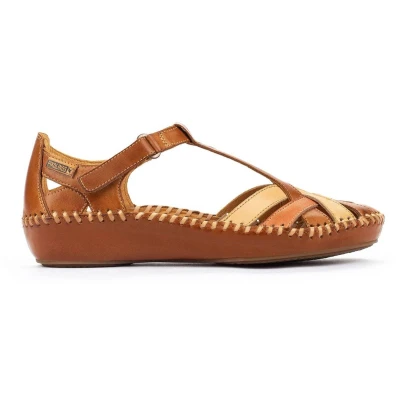 Afbeelding van Pikolinos P. Vallarta dames sandaal bruin maat 41 (EU) 8 (UK)
