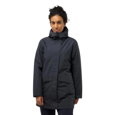 Afbeelding van Jack Wolfskin Dames Tempelhof W Coat, Phantom, XS