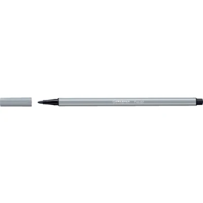Afbeelding van STABILO Pen 68 Premium Viltstift Middel Koud Grijs per stuk