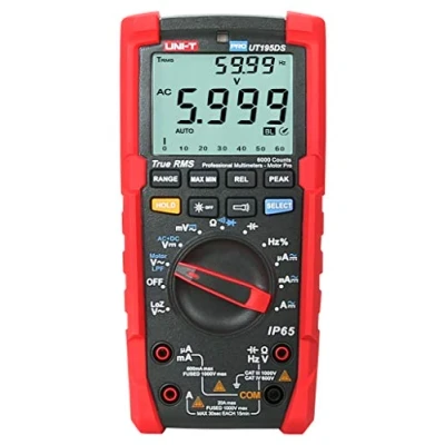 Afbeelding van UNI T UT195 serie UT195DS draagbare industriële digitale multimeter IP65 en valbestendig van 2 m